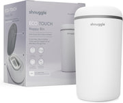 Shnuggle Eco-Touch Nappy Bin | Odour-Locking & Eco-Friendly